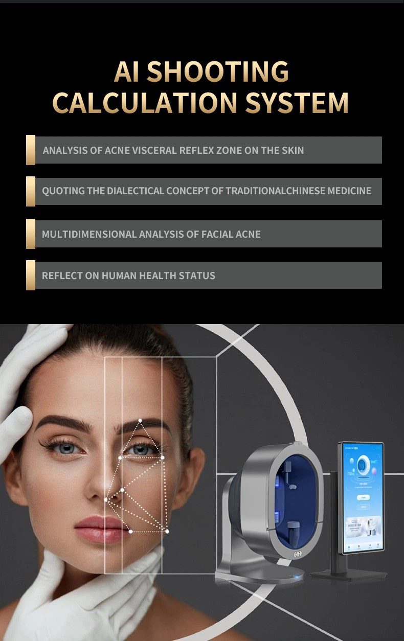 MNLT AI Skin Analysis Device – 3D 9-Spectrum Smart Analyzer price