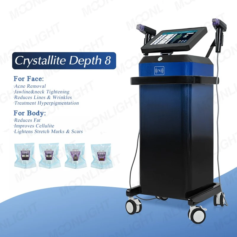 RF Beauty Crystallite Depth 8 For Skin Firming Face Lifting