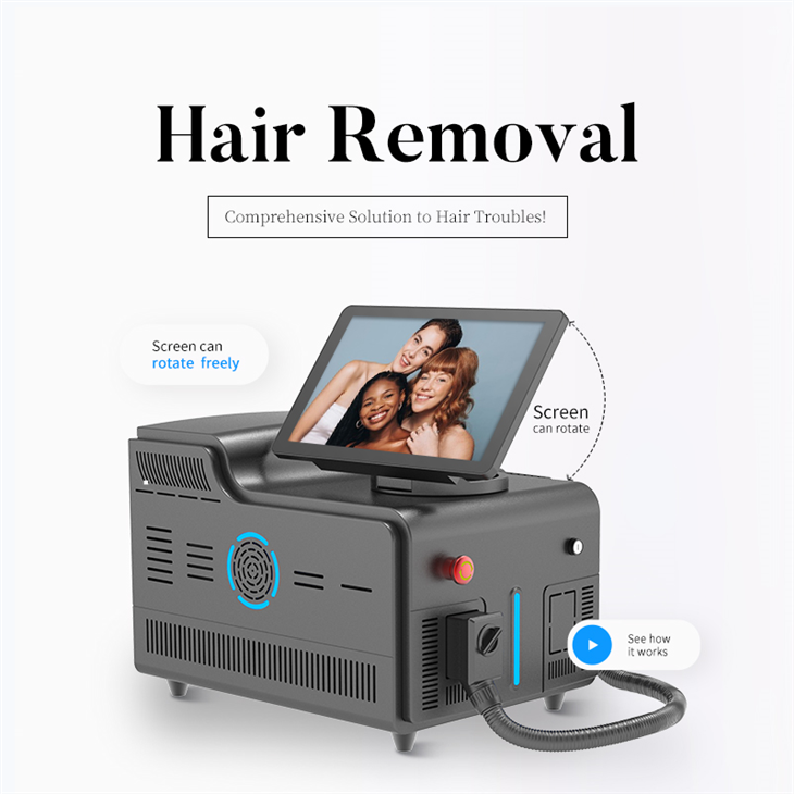 Small Diode Laser Hair Removal Machine