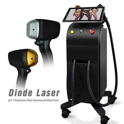 3000 W vysokovýkonný-bezbolestný laserový laserový prístroj na odstraňovanie chĺpkov